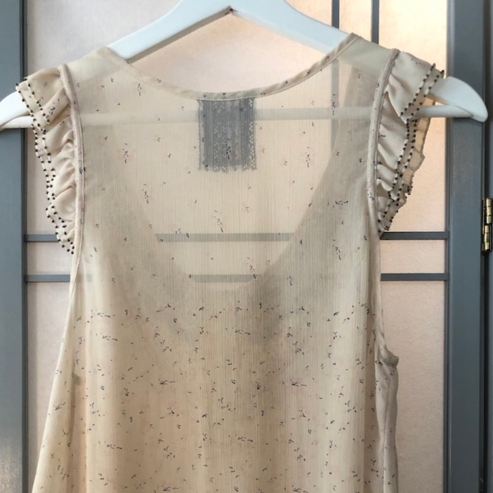 Pepe Jeans London Embellished Ruffle Top - Picture 5 of 6